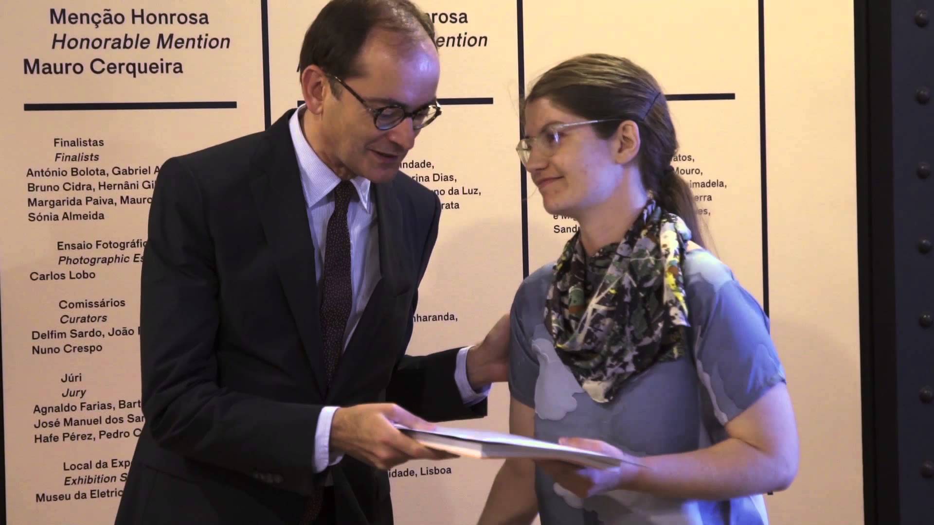 Mariana Silva, winner of the EDP Foundation's New Artists Award 2015